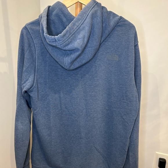 Blue North face Hoodie - Picture 1 of 3